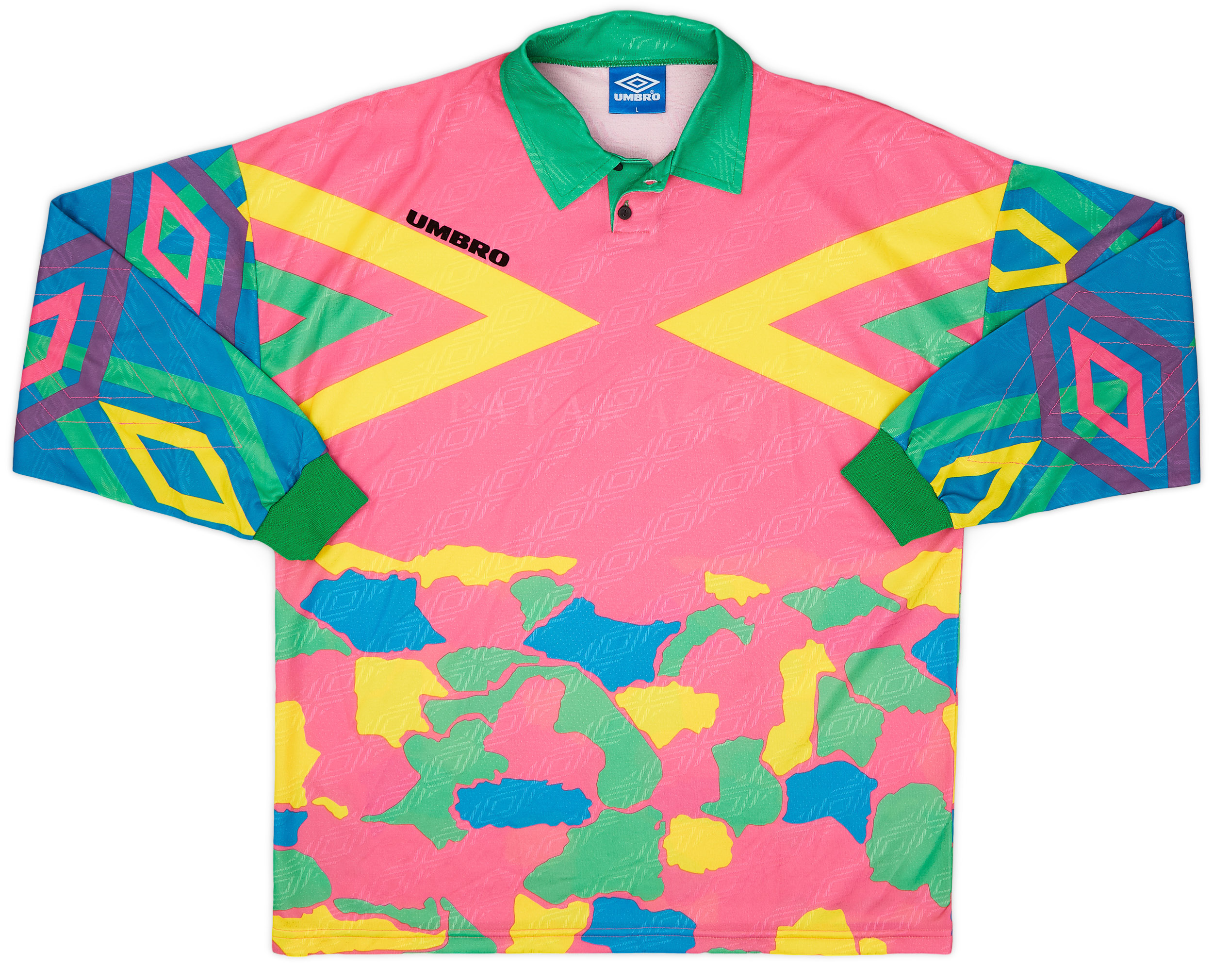 1994-95 Umbro (Wales) GK Template Shirt - 9/10 - ()