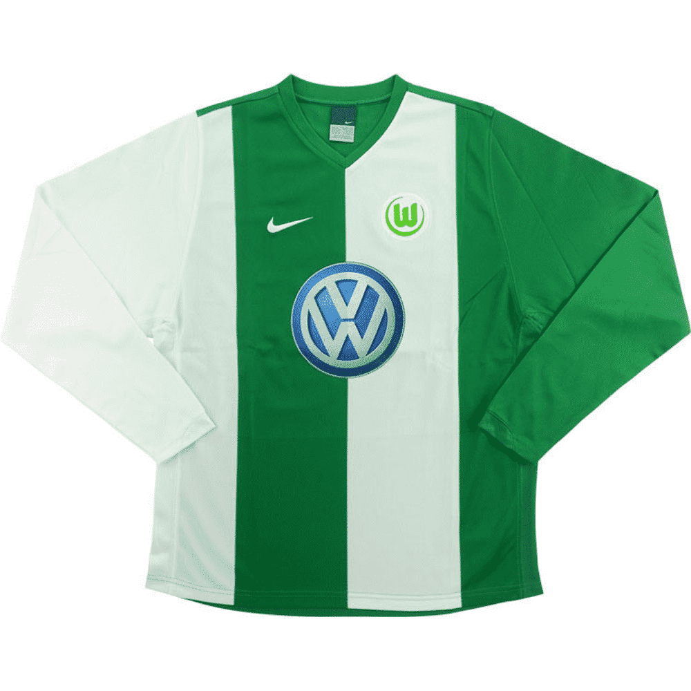 2006-07 Wolfsburg Home L/S Shirt (Good) L