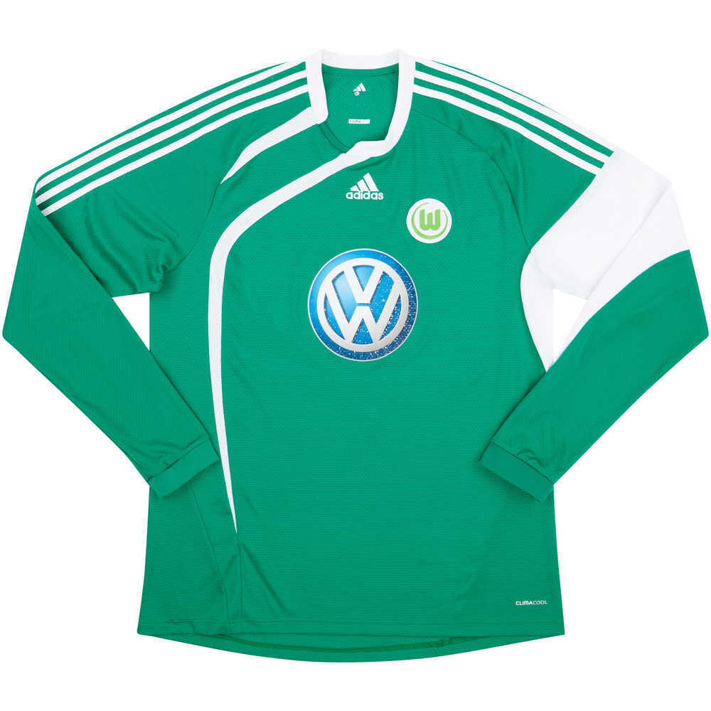 2009-10 Wolfsburg Away L/S Shirt (Good) XL