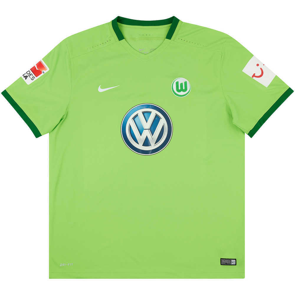 2016-17 Wolfsburg Home Shirt (Excellent) XL