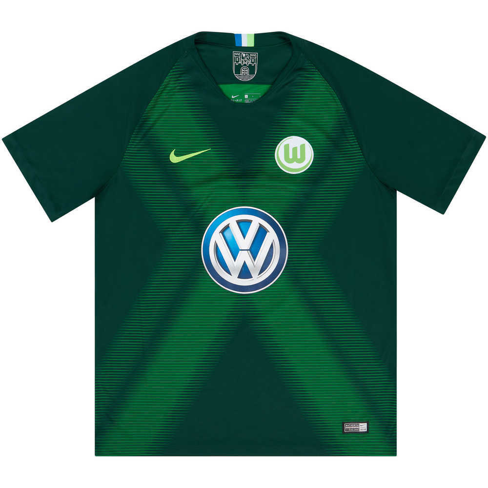 2018-19 Wolfsburg Home Shirt (Excellent) L