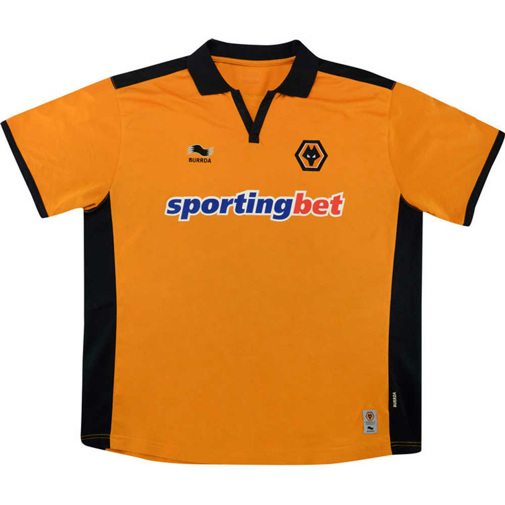 2010-11 Wolves Home Shirt (Excellent) S