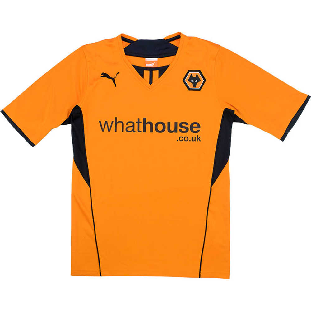 2013-14 Wolves Home Shirt (Very Good) M