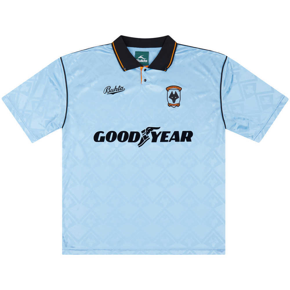 1991-92 Wolves Away Shirt (Excellent) XL