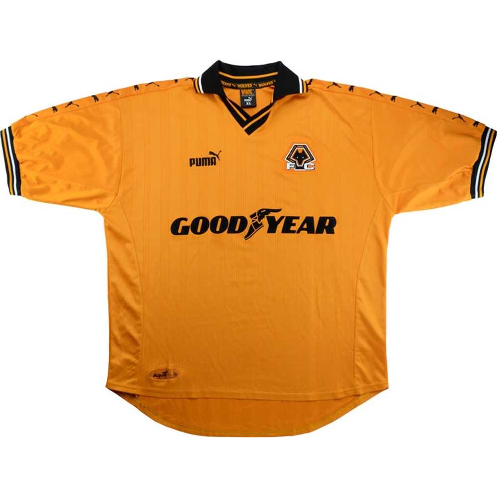 1998-00 Wolves Home Shirt (Excellent) M.Boys
