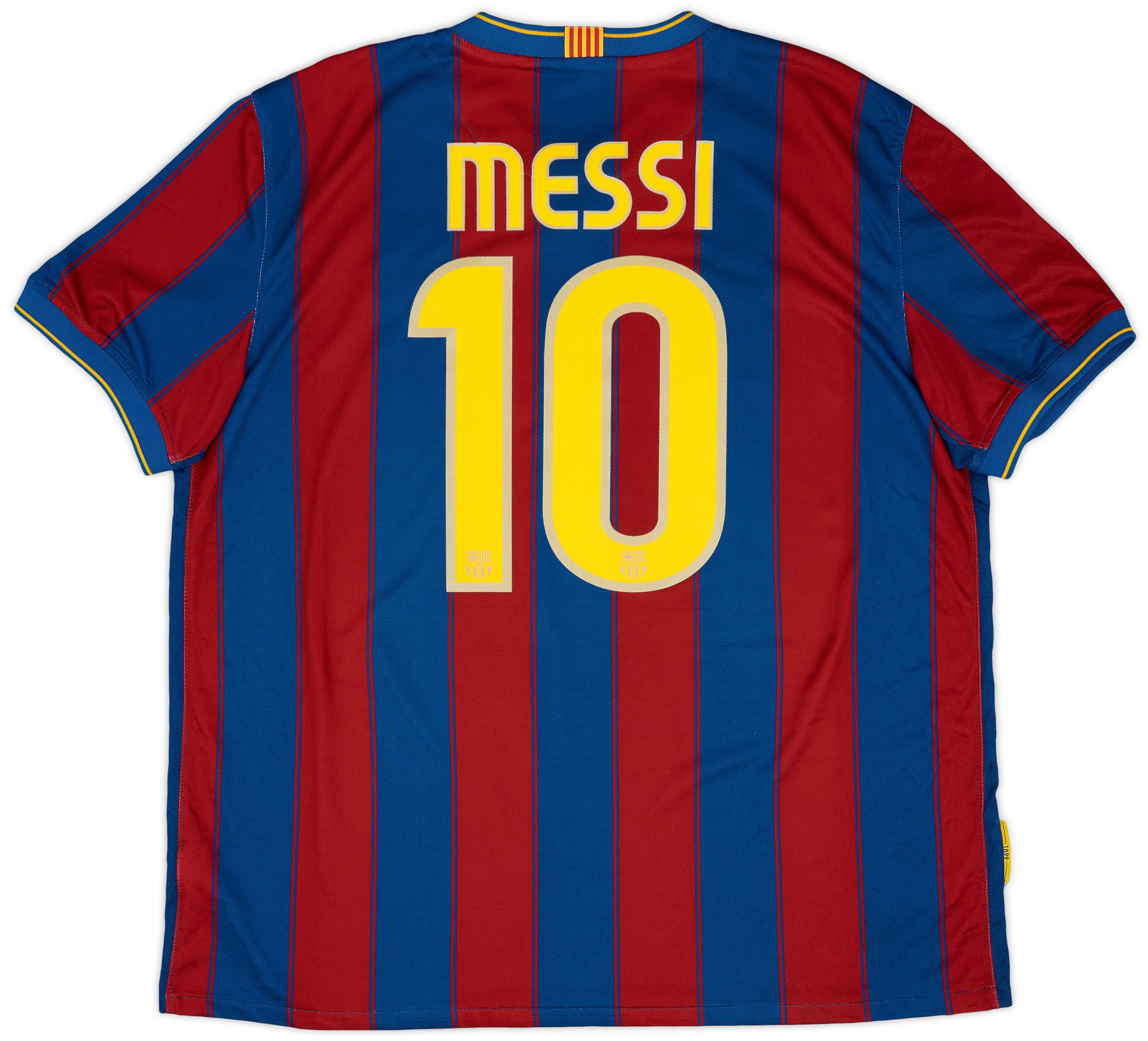 2009-10 Barcelona Home Shirt Messi #10 - Excellent 9/10 - (XL)