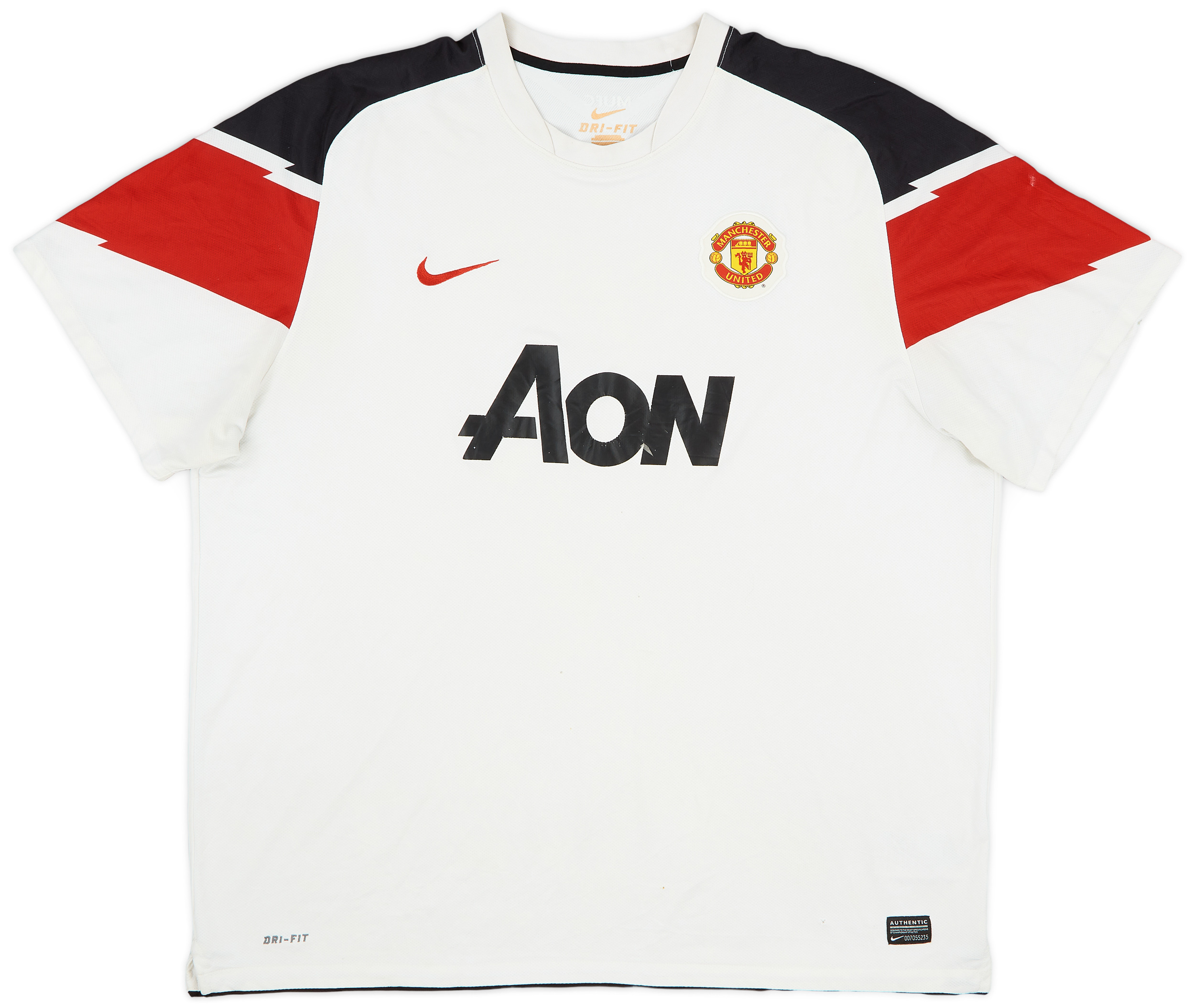 2010-12 Manchester United Away Shirt - Fair 3/10 - ()