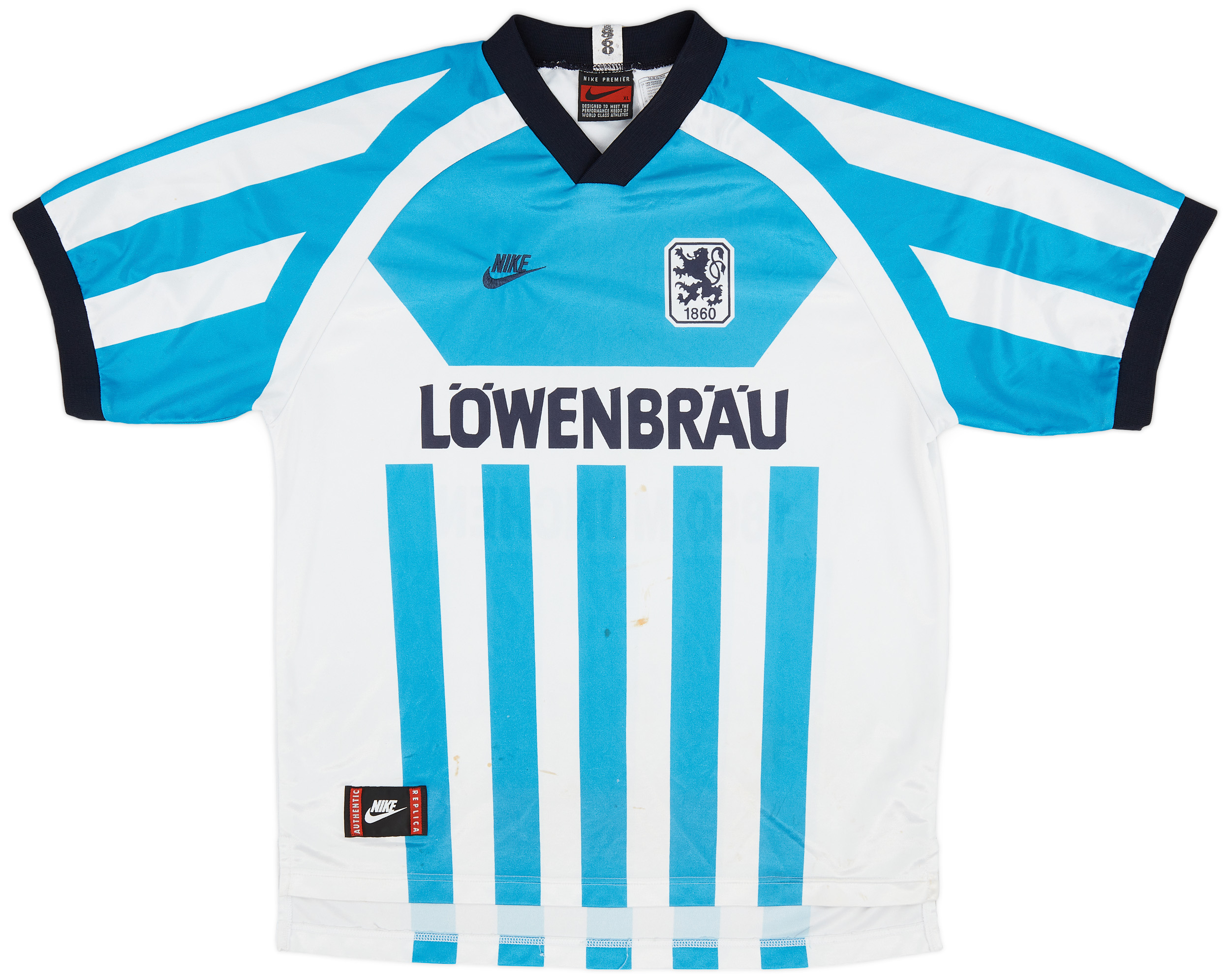 1860 Munich 1992 - 1994 Home football shirt jersey trikot Lotto size L