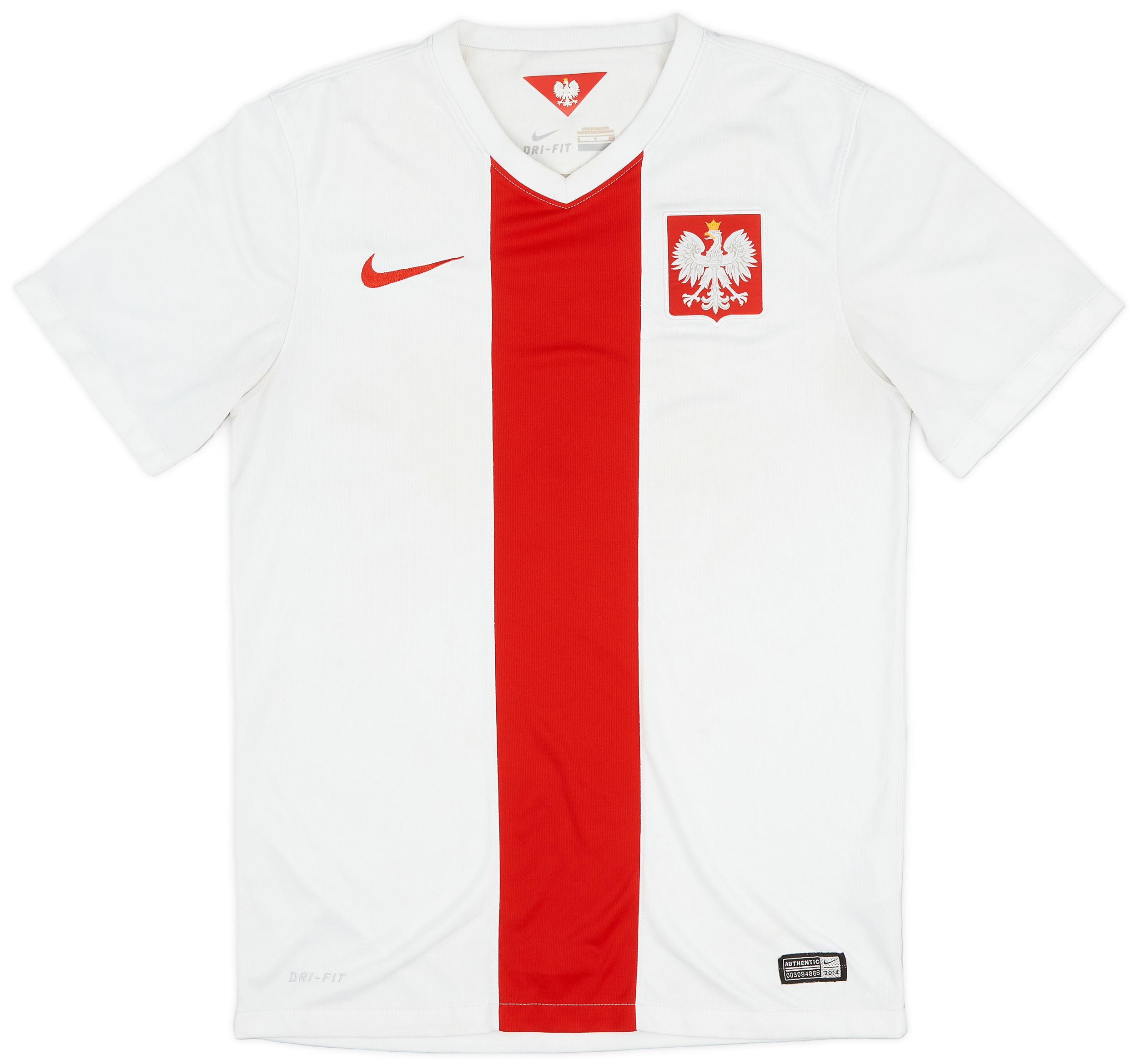 2014-16 Poland Home Shirt - 6/10 - ()