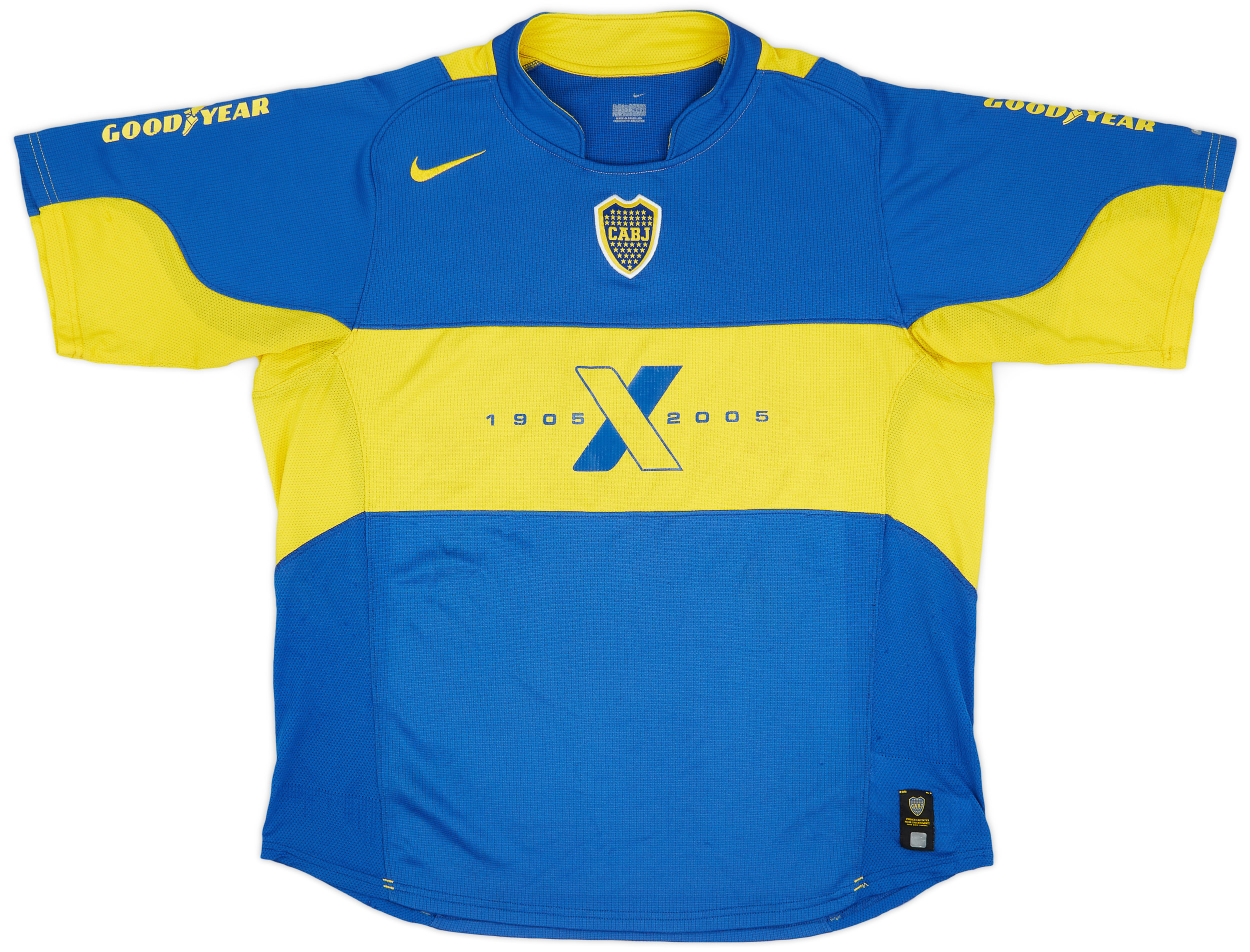 2005 Boca Juniors Home Shirt - 7/10 - ()