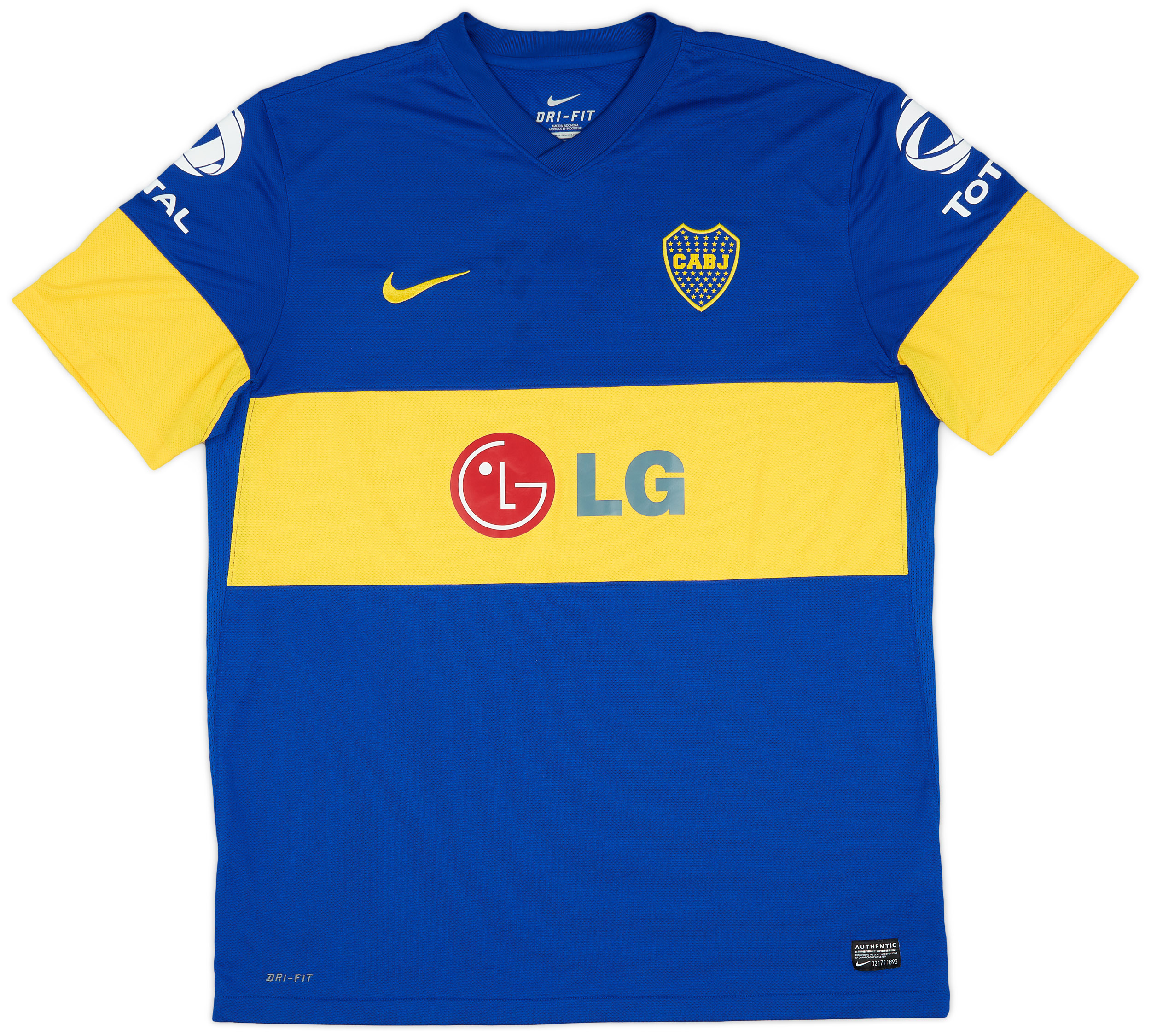 2011-12 Boca Juniors Home Shirt - 9/10 - ()