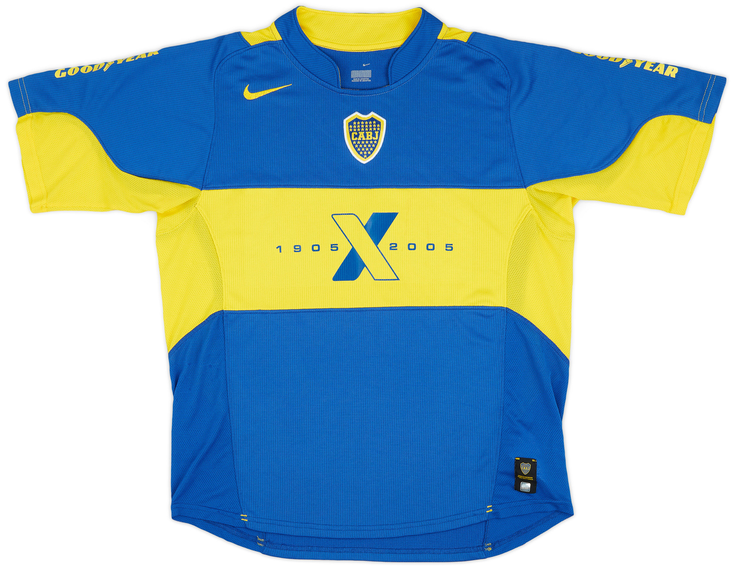 2005 Boca Juniors Home Shirt - 8/10 - ()