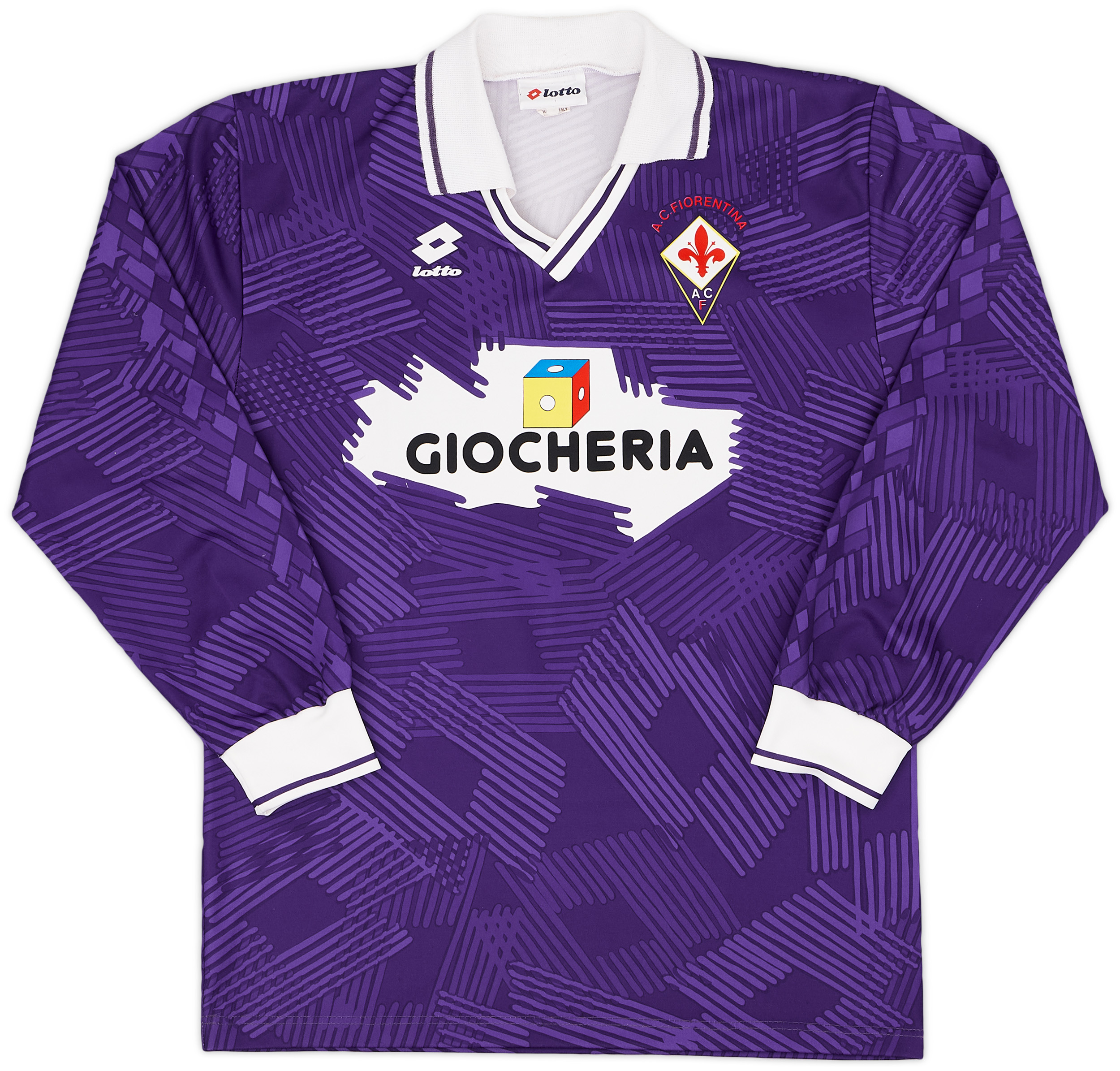 1991-92 Fiorentina Home Shirt - 9/10 - ()