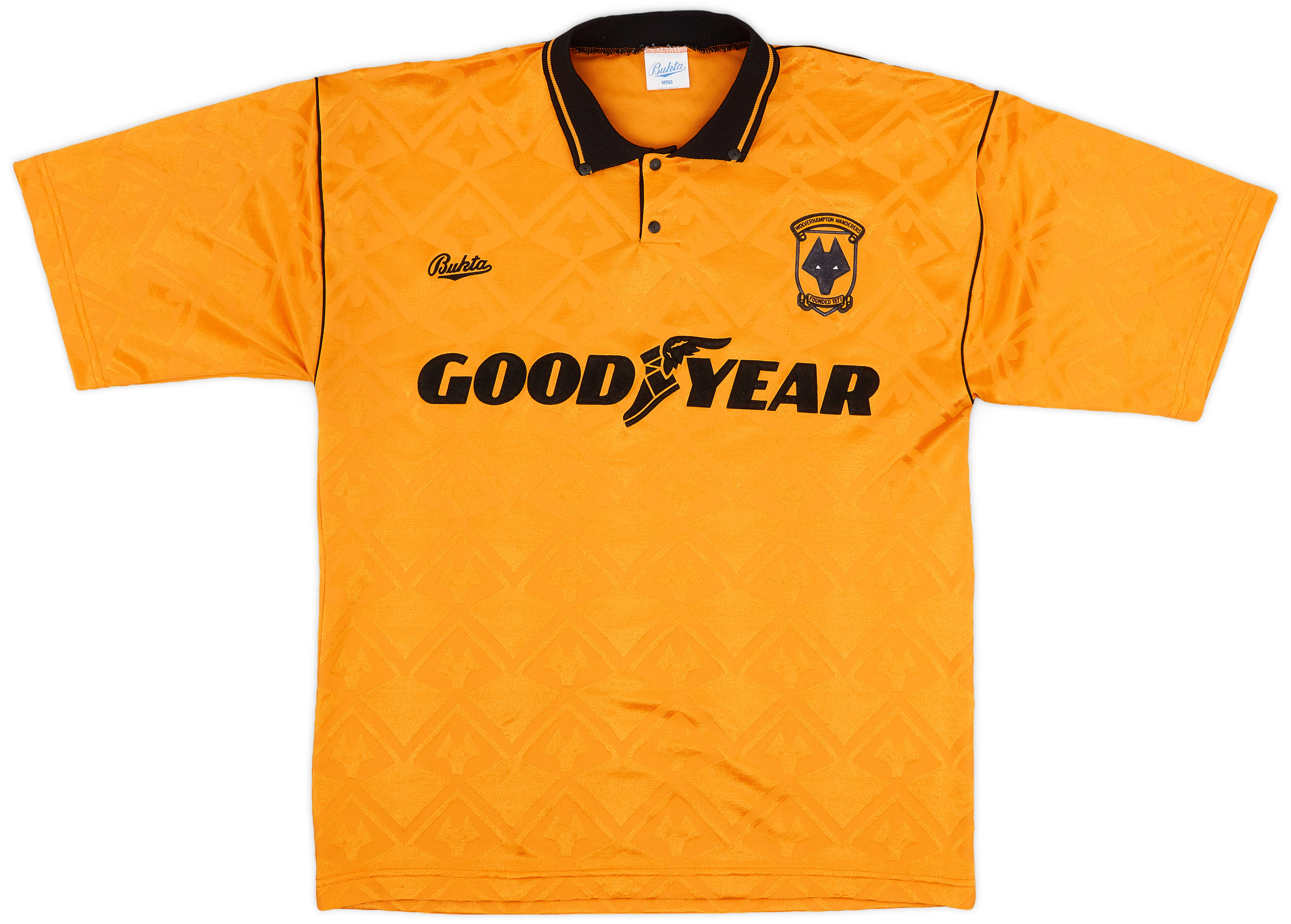 1991-92 Wolves Home Shirt - 9/10 - ()