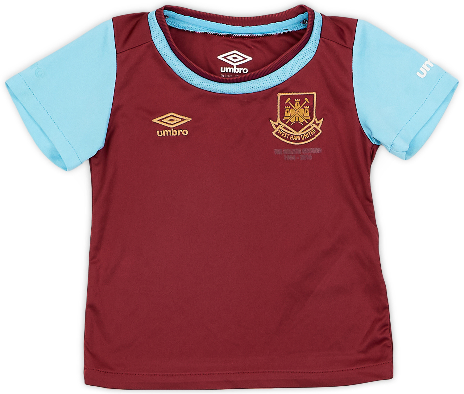 2015-16 West Ham United 'Boleyn' Home Shirt - 7/10 - (2-3Y)