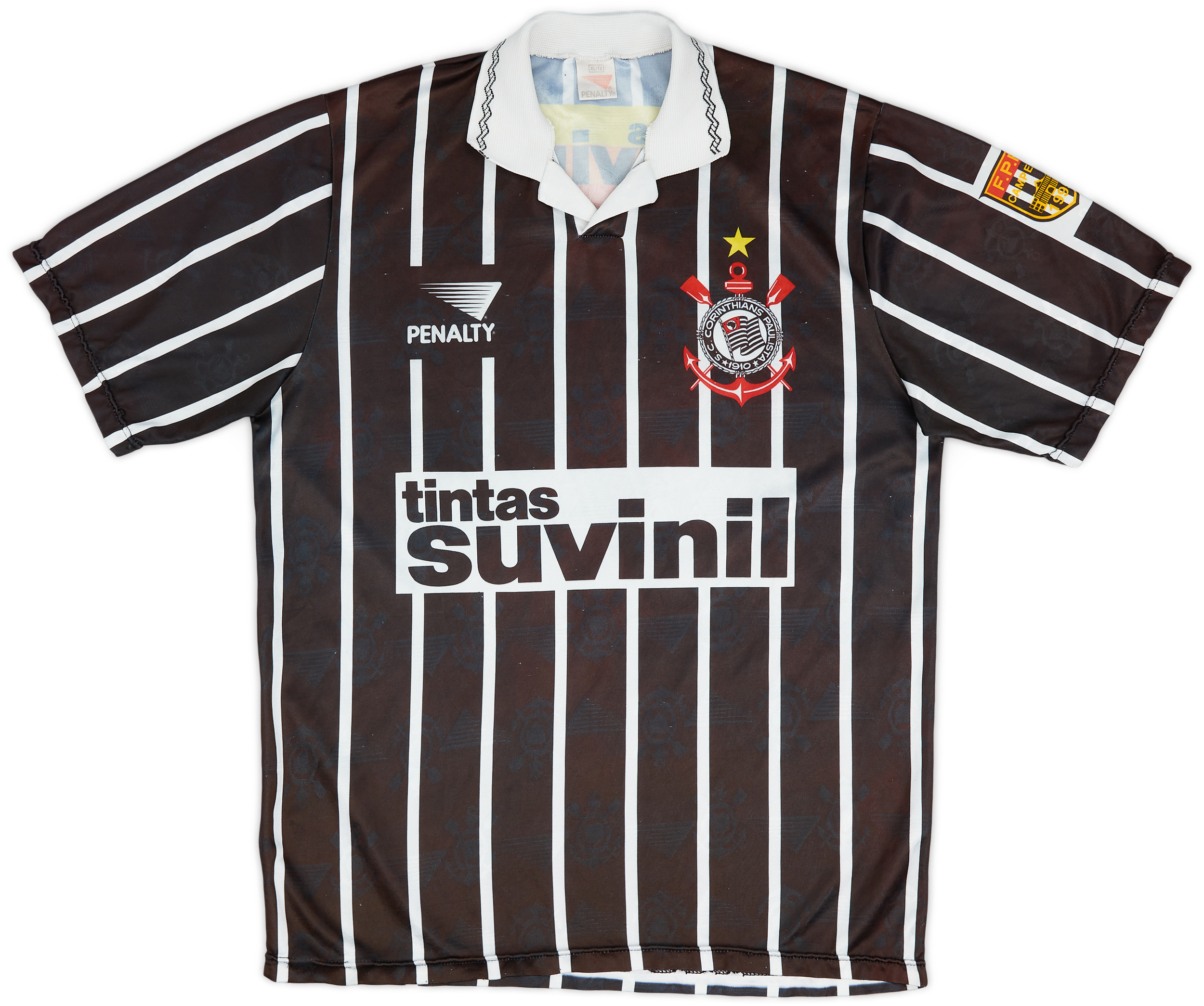 1995 Corinthians Away Shirt #7 - 8/10 - ()