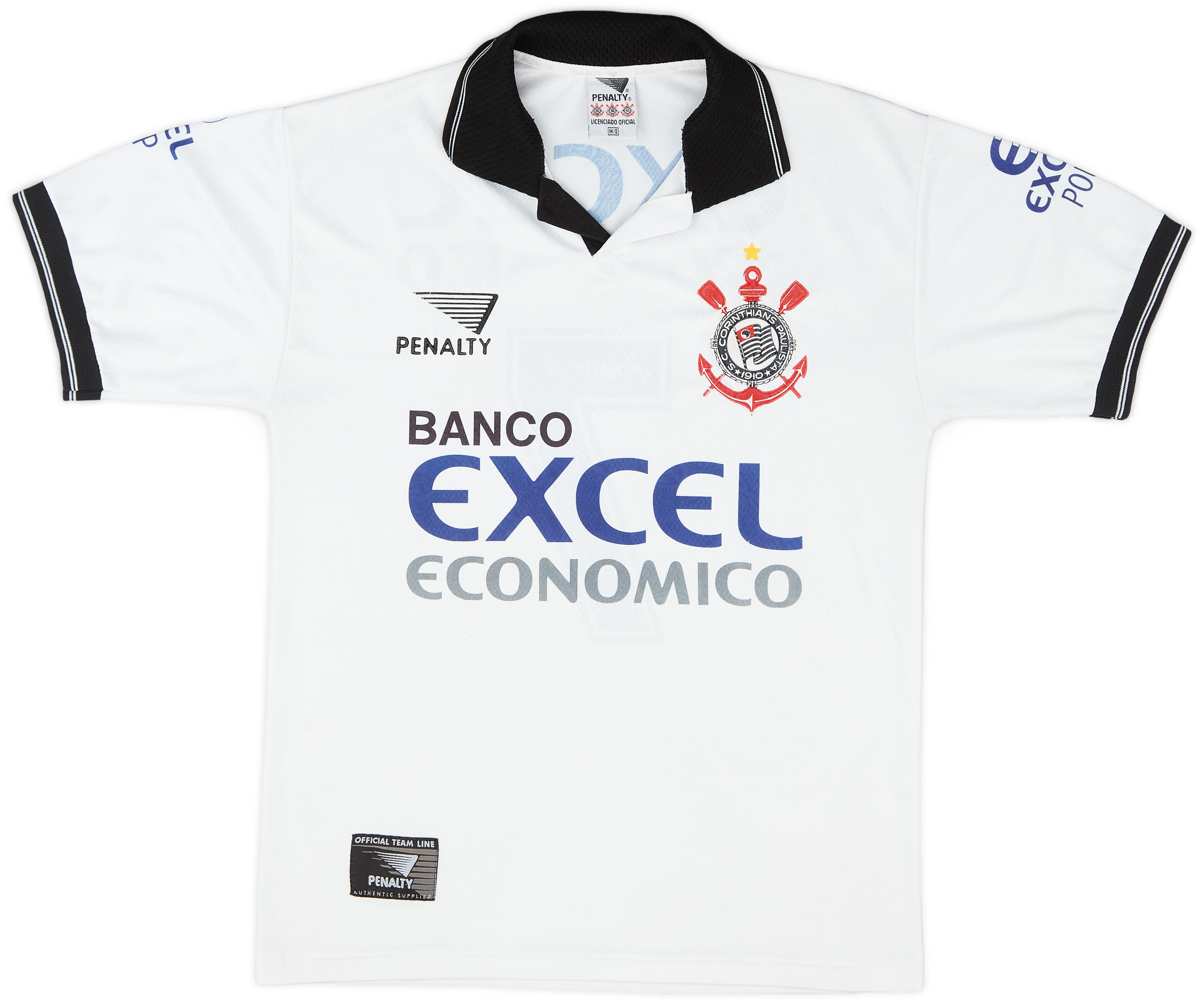 1997 Corinthians Home Shirt #7 - 8/10 - ()