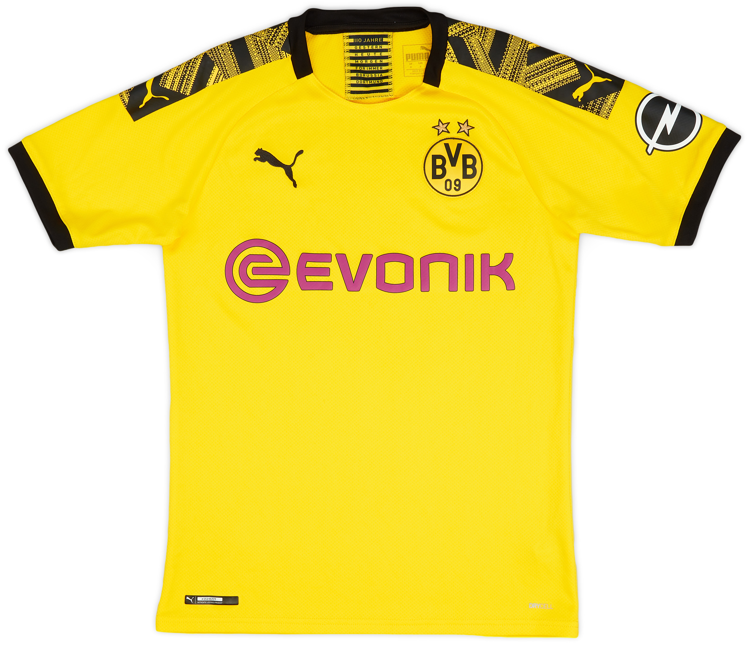 2019-20 Borussia Dortmund Home Shirt - 8/10 - ()