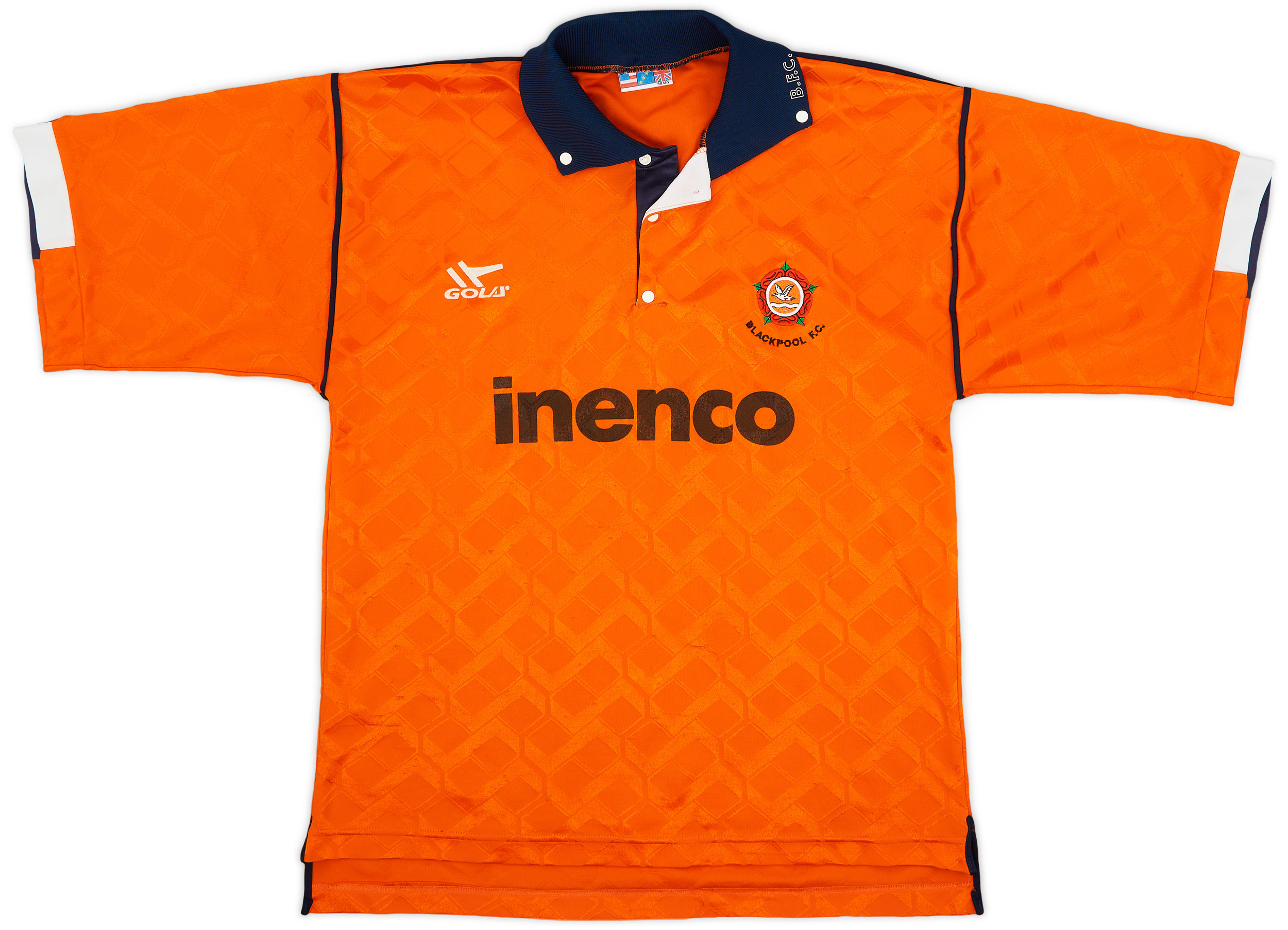 1991-93 Blackpool Home Shirt - 9/10 - ()