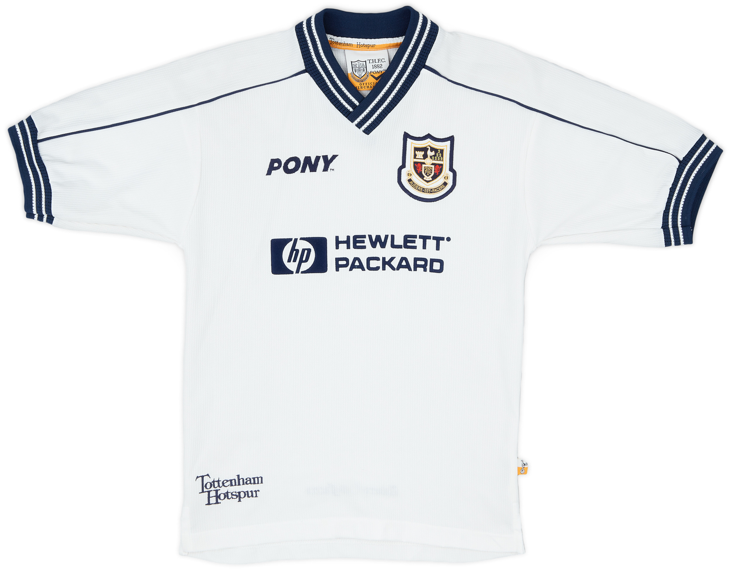 1997-98 Tottenham Hotspur Home Shirt - 8/10 - (L.Boys)