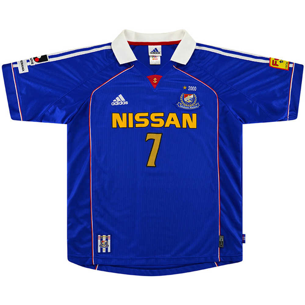 1999-00 Yokohama Marinos Match Issue Home Shirt #7 (Nagai)