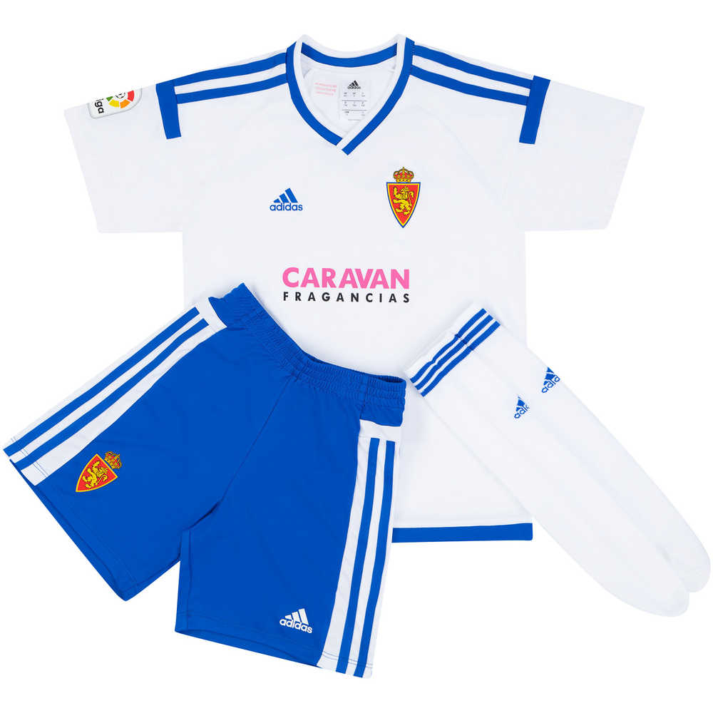 2016-17 Real Zaragoza Home Kit *BNIB* BOYS