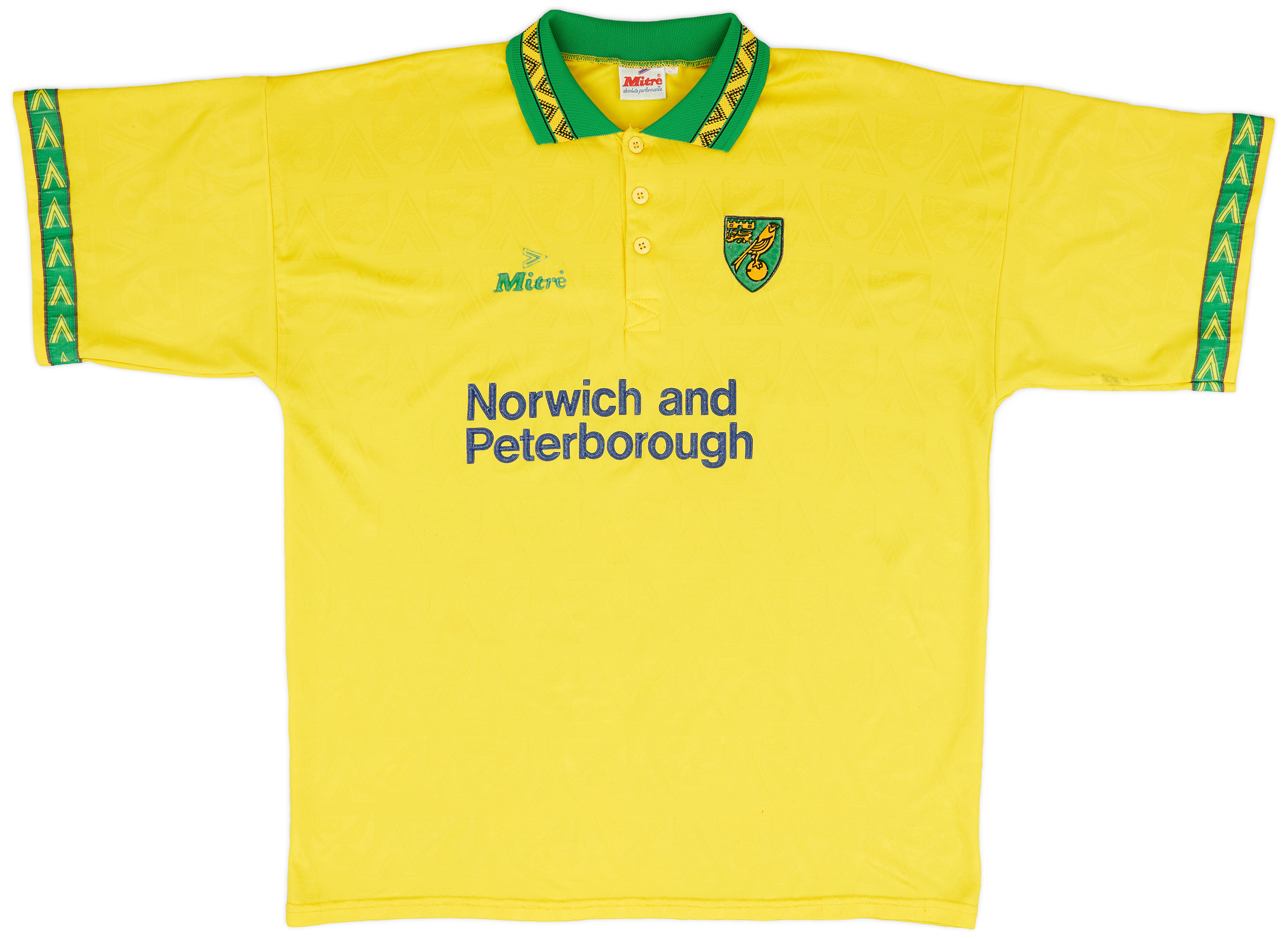 1994-96 Norwich City Home Shirt - 9/10 - ()