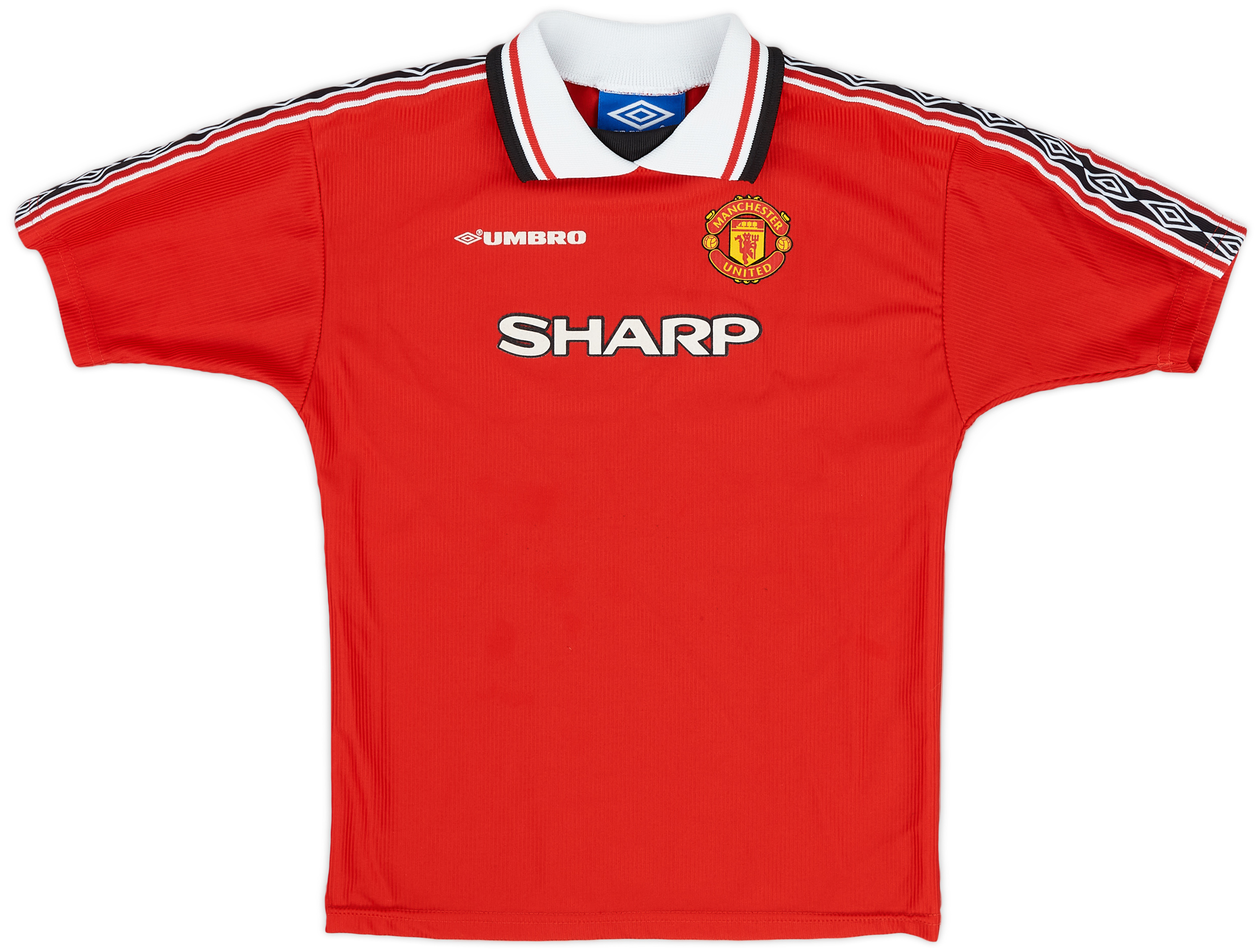 1998-00 Manchester United Home Shirt - 9/10 - (6-7Y)
