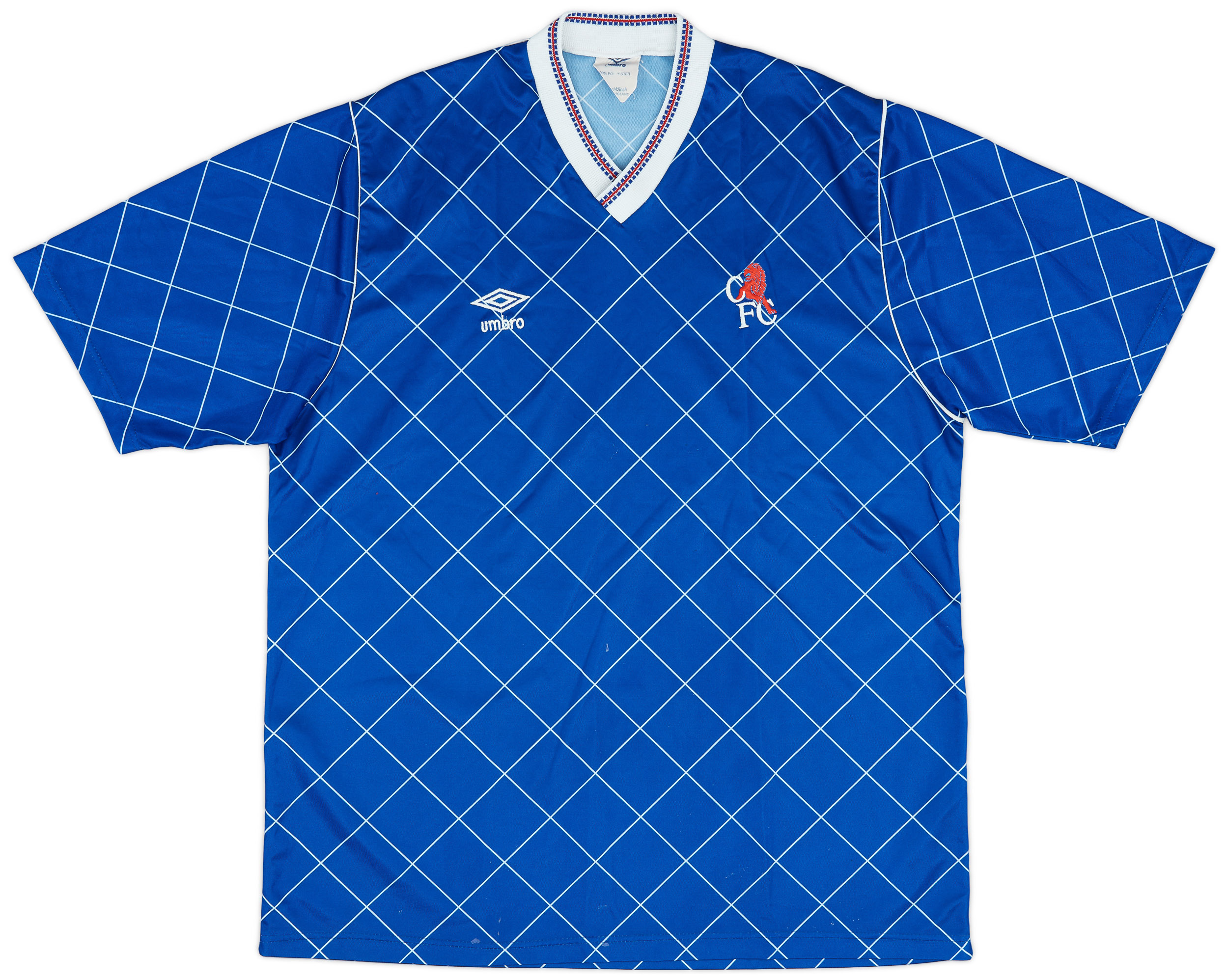 1987-89 Chelsea Home Shirt - 8/10 - ()