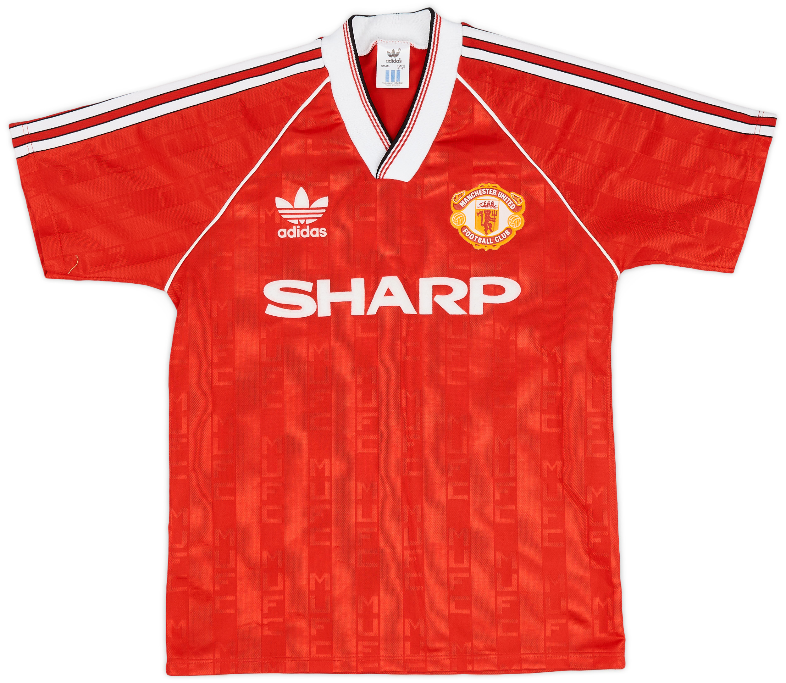 1988-90 Manchester United Home Shirt - 8/10 - ()