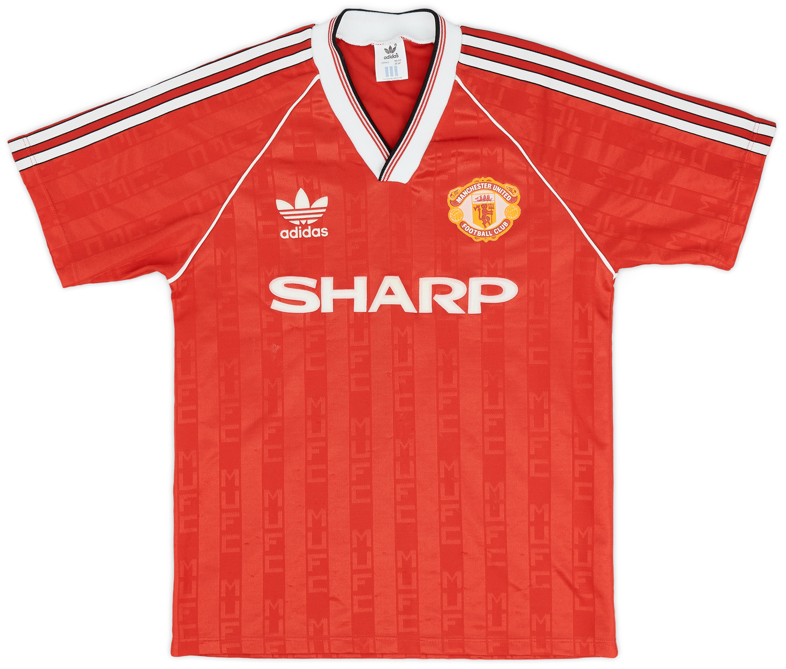 1988-90 Manchester United Home Shirt - 9/10 - ()