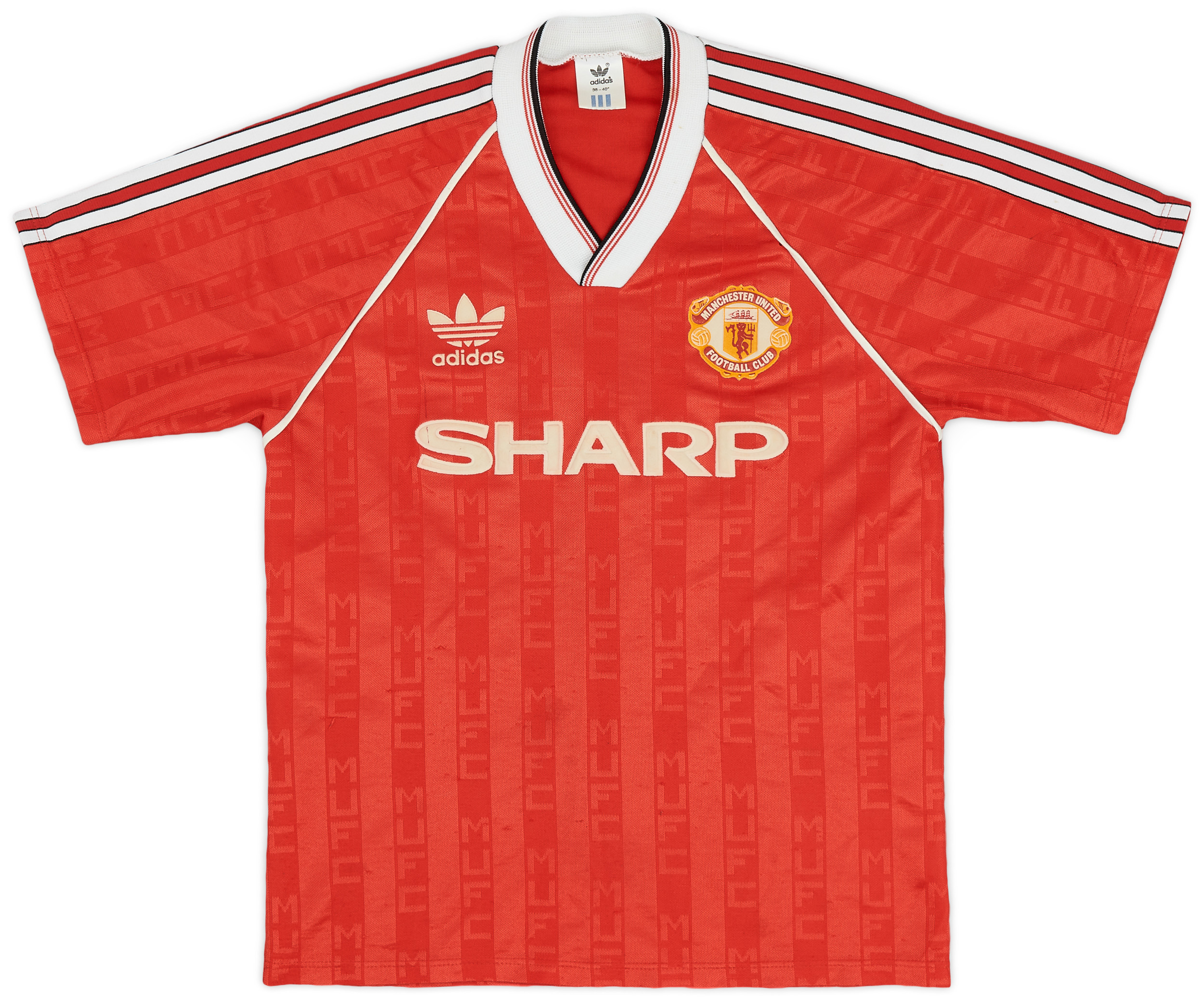 1988-90 Manchester United Home Shirt - 8/10 - ()