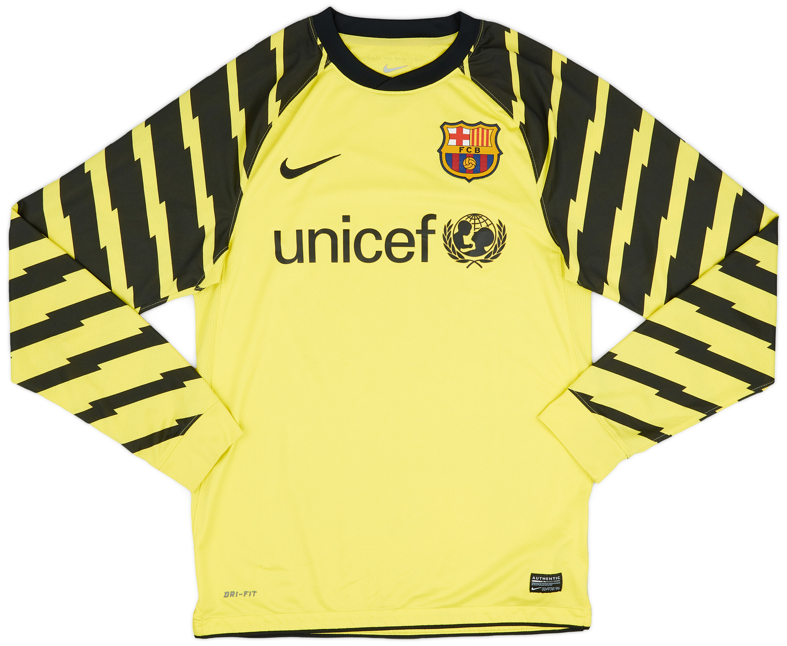 2010-11 Barcelona GK Shirt - 7/10 - ()